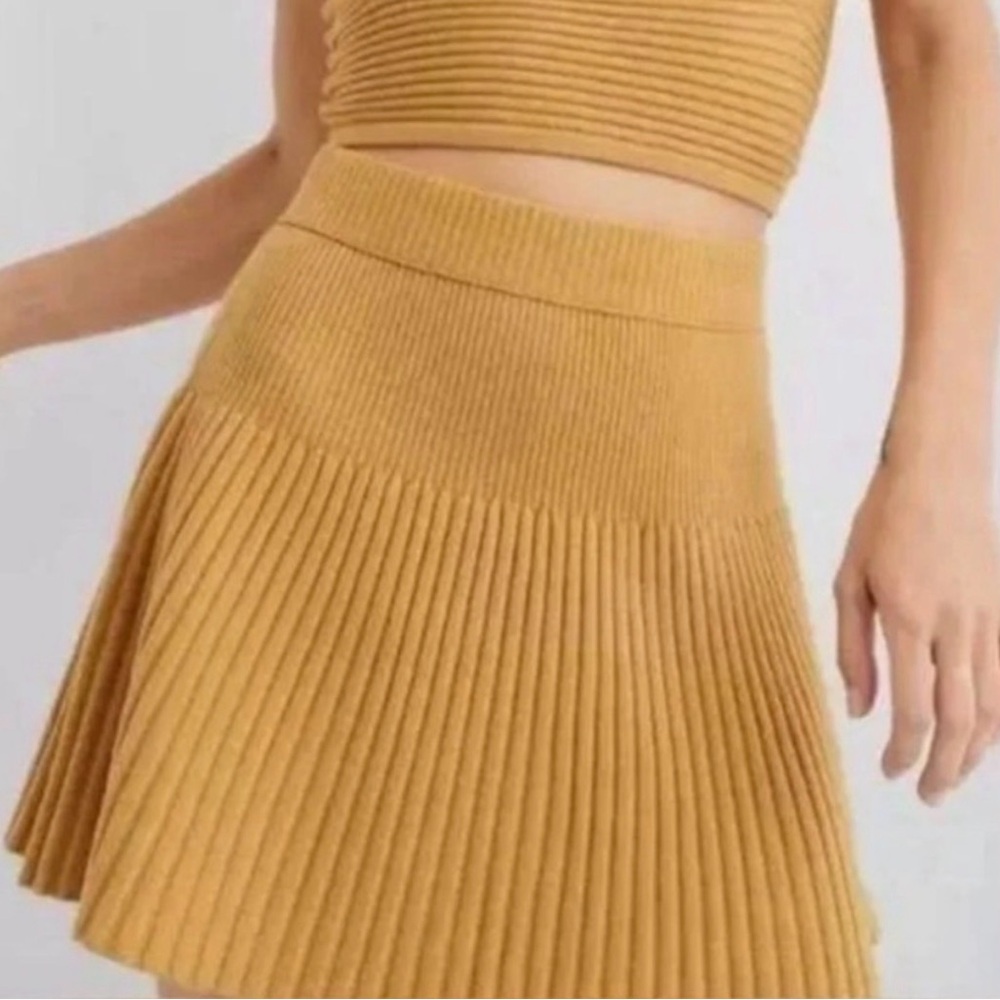 aerie Take Charge Ribbed Skirt